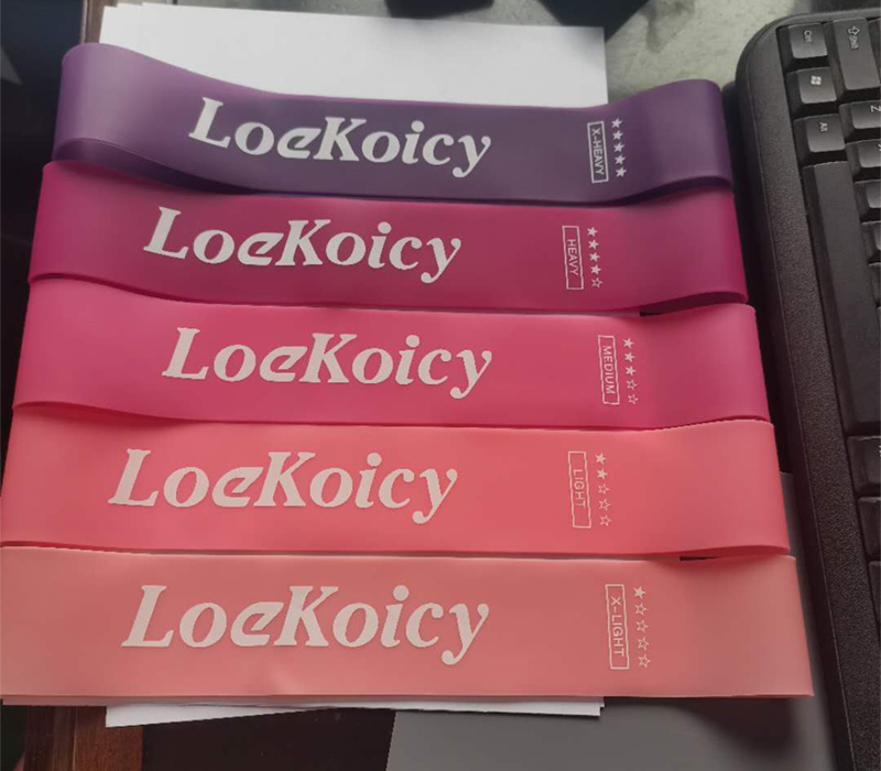 硅胶健身弹力带