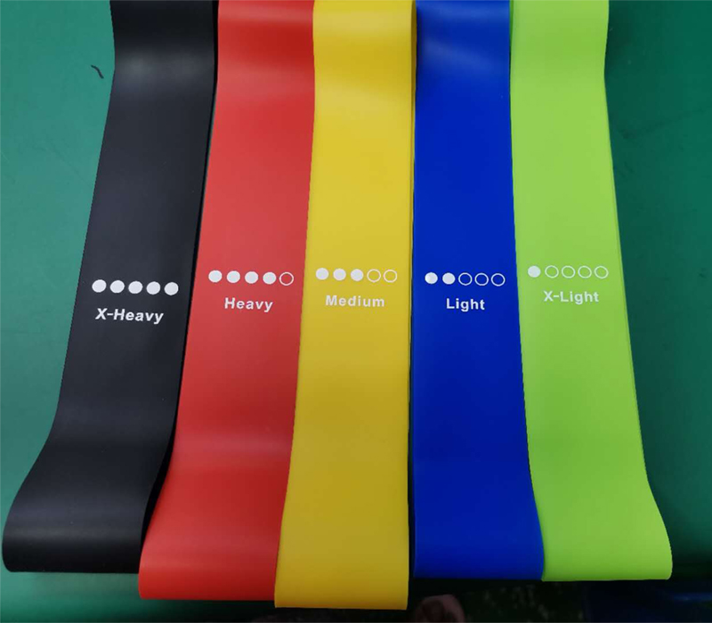 硅胶健身弹力带